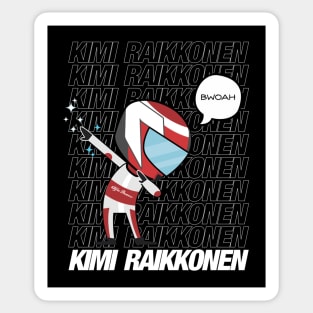 Kimi Raikkonen Dabbing Sticker